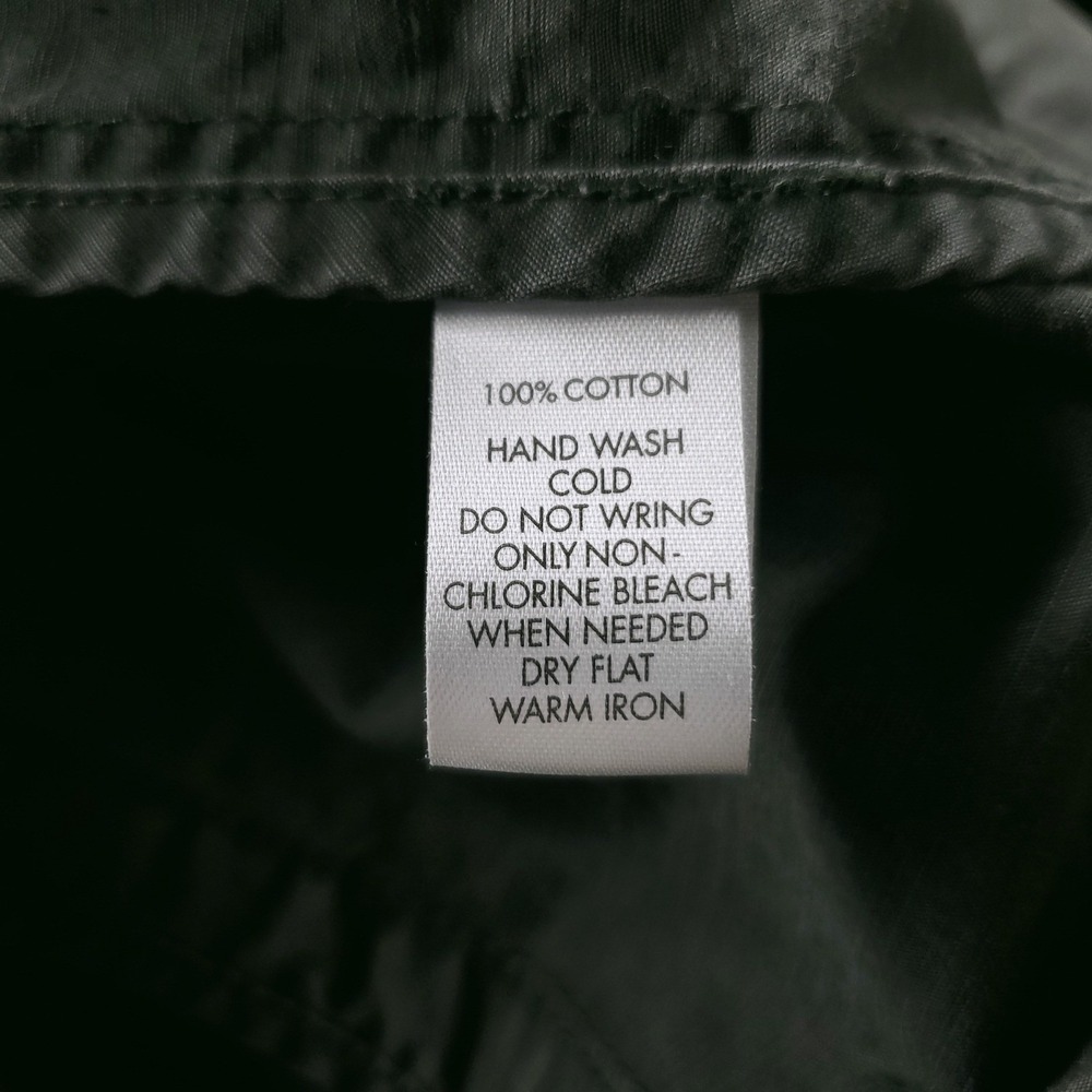 Calvin Klein Military Field Jacket Men XL Green Gorpcore Streetwear Utility - Picture 8 of 15